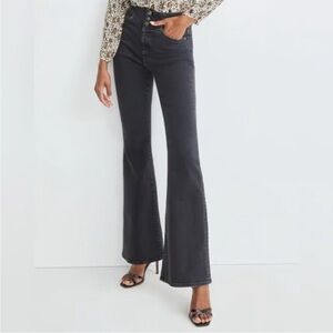 EUC Veronica Beard Beverly Skinny Flare Black jeans